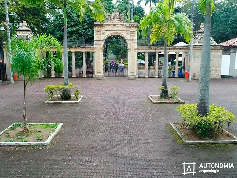 Autonomia Arqueologia Realiza Vistoria No Portão Monumental Do Jardim Zoológico Do Rio